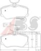 A.B.S. 36806 Brake Pad Set, disc brake